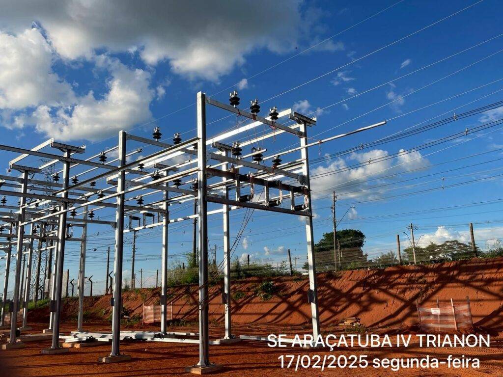 Montagem setor 34,5kv seccionador unipolar -_Bruno Milani Carossi